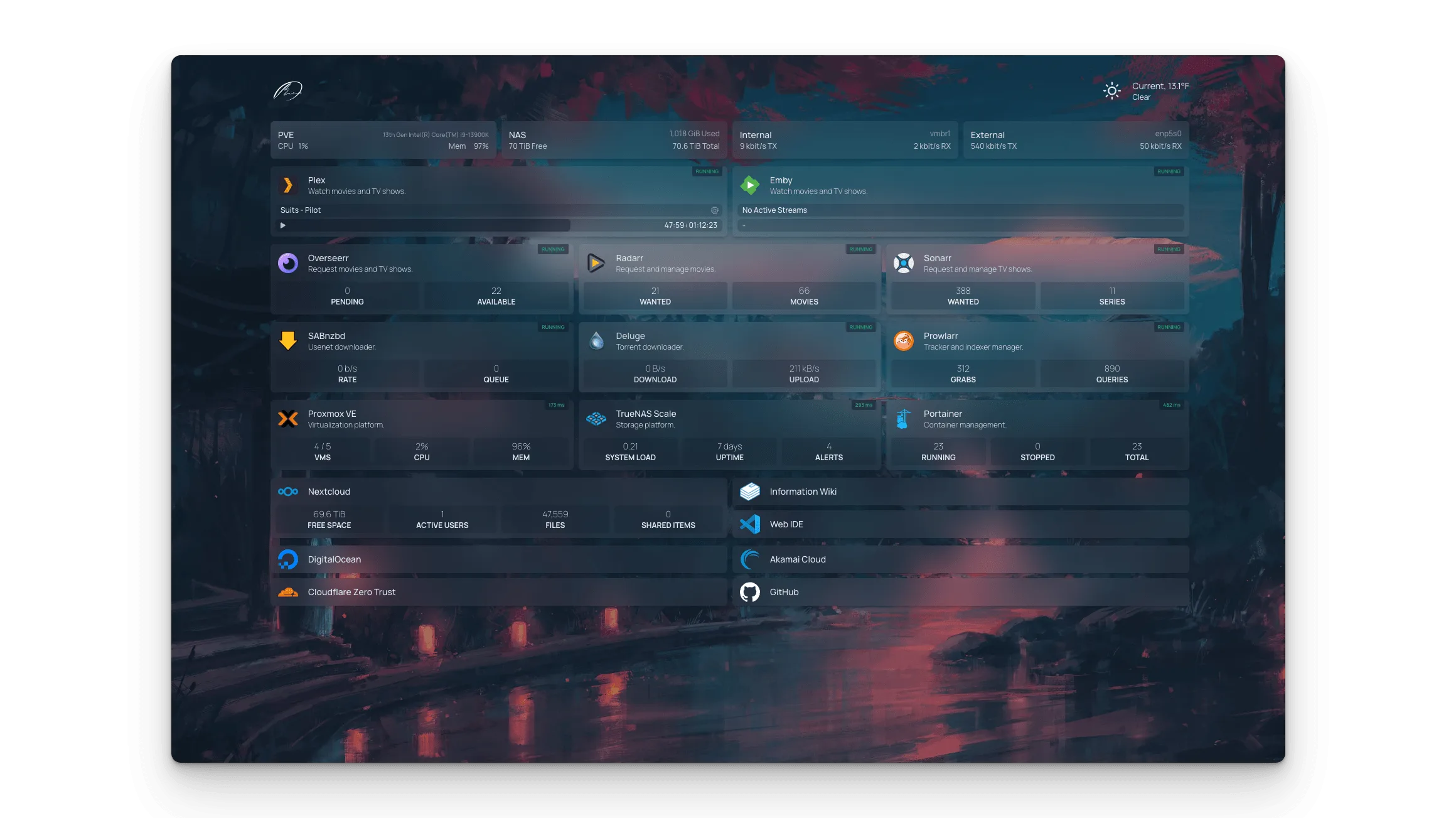 homepage 项目截图 2